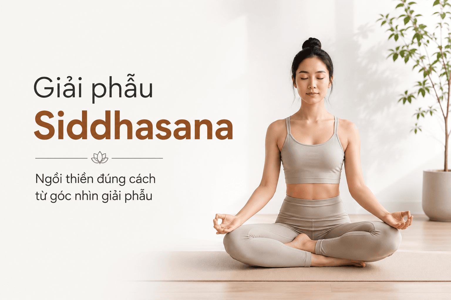 Tư thế Toàn Thiện (Siddhasana): Hướng dẫn đúng kỹ thuật theo giải phẫu học Tư thế Toàn Thiện (Siddhasana): Hướng dẫn đúng kỹ thuật theo giải phẫu học